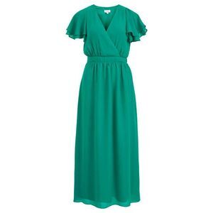 Vila Clothes Polyester Casual Dress Women Bicolor Dresses